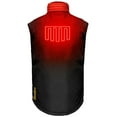 thumbnail image 6 of Men's ActionHeat  Black Pittsburgh Steelers 5V Softshell Battery Heated Full-Zip Vest, 6 of 7
