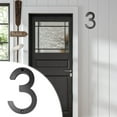 thumbnail image 2 of WZXPWT Modern Floating Acrylic House Number, 5-Inch Weather-Resistant Address Plaque for Home/Office - Full Perforation Digital Display with Customizable Font & Easy-Install Design, 2 of 6