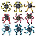 thumbnail image 2 of 12/9 piezas Fidget Spinners juguetes con cadena transformable, divertido giroscopio de la yema del dedo, sensorial, mano, peonza, juguete de enfoque, giro mecánico, espiral, giro, juguete para aliviar Muyoka Hogar, 2 of 6