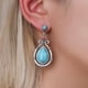 thumbnail image 5 of WILLBEST Paquete De Aretes Para Mujer Pendientes Geométricos De Turquesa Con Forma De Gota De Agua Para Mujer Pendientes De Piedras Preciosas Con Temperamento Vintage, 5 of 5
