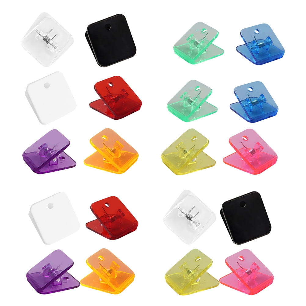 Worgeous 100 pcs Compact Photo Clips Files Documents Clips Party Photo Clamps Study Supplies Small File Clips Paper Clip Cute Office Supplies Binder Clip