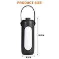 thumbnail image 2 of Eurhowing LED Camping Lantern with Flashlight, 10000mAh Rechargeable Foldable Tent Lamp, Outdoor Waterproof Emergency Light for Hurricane, Outages, Black, 2 of 15