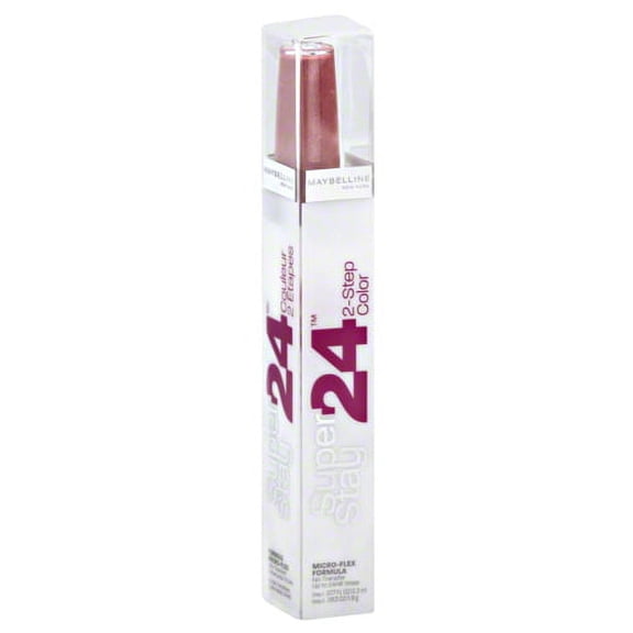 Maybelline New York Superstay 2 Step Lipcolor, Wear On Wildberry, 0.14 Oz