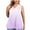 Purple, variant on USSUMA Summer Tops for Women 2025 Womens Tank Tops Sleeveless V Neck Loose Plus Size Tops for Women Printed Gradient Leisure Blouse Lightweight Blouse Outdoor Sky Blue Summer Saving Tank Top Xl