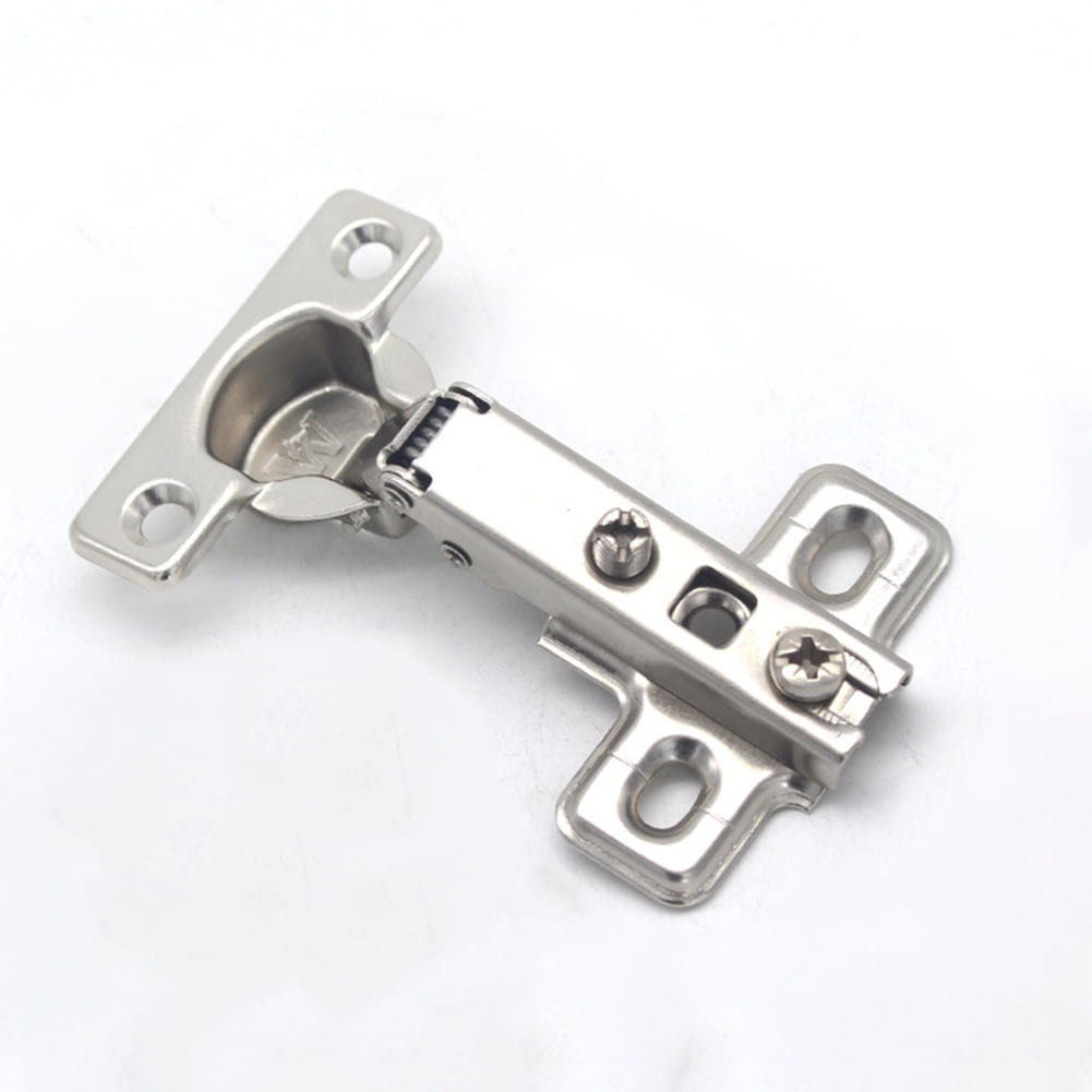 2Pcs Hinges 25mm Perforated Small Hinge Cabinet Door Buffer Aircraft the-best-kitchen-cupboard-paint-real-homes