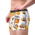 thumbnail image 2 of Naloa Honey Bee Set Mens Underwear - Boxers for Men, Mens Boxer Briefs, Classic Briefs for Men-Small, 2 of 5