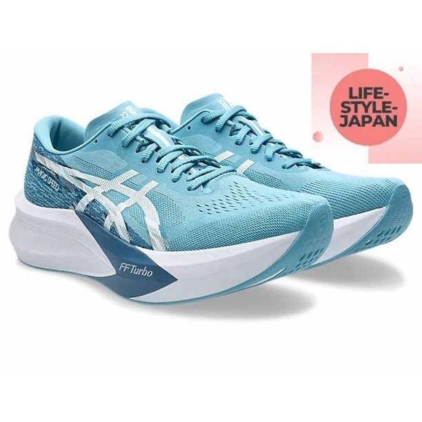 ASICS MAGIC SPEED 4 "WIDE" 1011B873 402 Stillwater/White Men Running Shoes