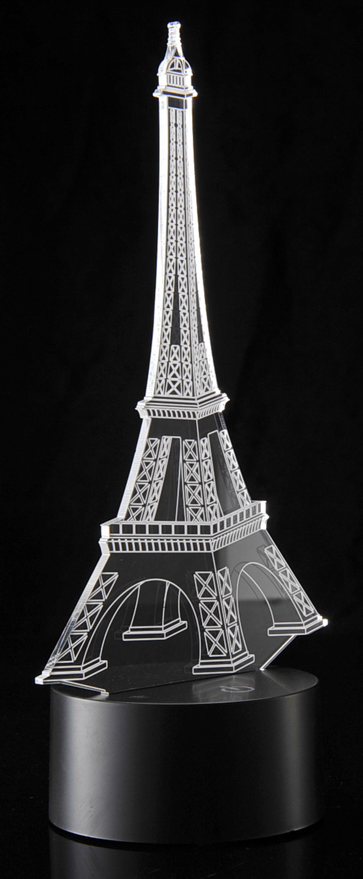 3D Eifel Tower Laser Cut Precision LED Lights Shop All Novelty Light