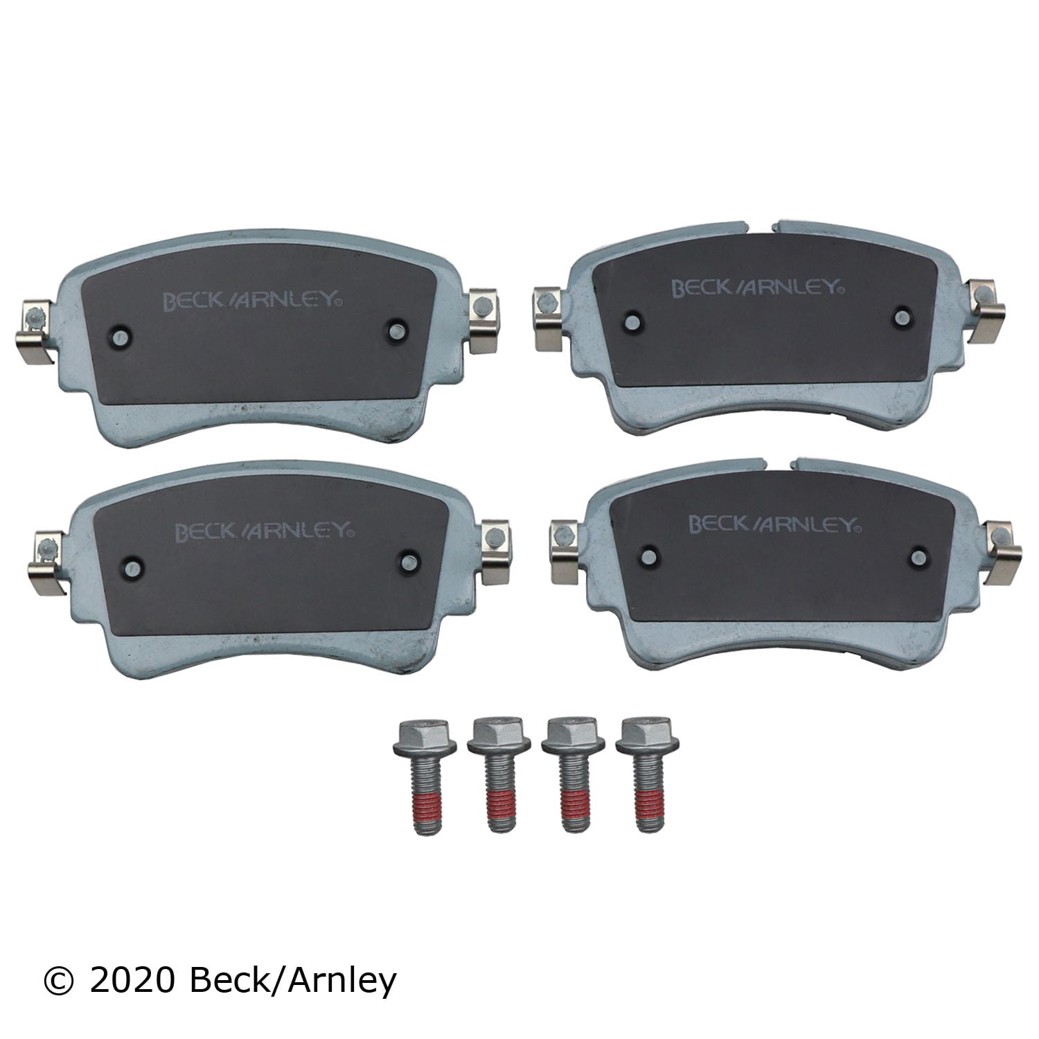 BeckArnley 085-7104 Premium Asm Pads W / Hardware