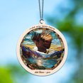 thumbnail image 6 of Bald Eagle Stained Glass Suncatcher Ornament – Ornament Gift for Family, Friends, Men & Women, Christmas 2025 Keepsake, 6 of 6