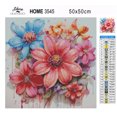 thumbnail image 3 of Fleurs avec Eau - Kit de Peinture Diamant Premium Exclusif, 3 of 7