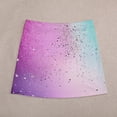 thumbnail image 5 of Glittery Pastel Abstract Art Women's High Waist Skirt Stretchy Casual Mini Skirt, 5 of 8