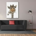 thumbnail image 3 of Epic Graffiti 'Giraffe with Cotton' by Ashley Justice, Giclee Canvas Wall Art, 40"x54", 3 of 8