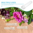 thumbnail image 3 of unbranded 20Ud De Transparentes Para Con Tapa Para Arreglo Floral Y Hidratación Prolongada, 3 of 8