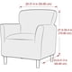 thumbnail image 2 of Xiao Hua Fundas para sillones con brazos para sala de estar, protector de muebles, oficina y recepción, color verde, 2 of 5