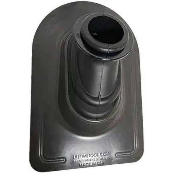 Ultimate Pipe Flashing for Metal Roofs -Kynar Bronze (Fits 1.25" Pipe)