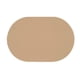 thumbnail image 1 of Pisexur Batería de cocina Mantel individual elíptico de piel sintética de color liso - Tapetes para café - Tapetes para mesa de cocina - Tapetes para mesa de cocina f para la cocina del hogar, 1 of 7
