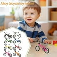 thumbnail image 2 of Mini Finger Bikes, Miniature Mountain Model, Toys Ornament,Desktop Vehicles Diecast Gifts Raci Collection Alloy, 2 of 8