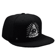 thumbnail image 2 of Gorra Plana Negra Unitalla Pizzuminati, 2 of 4
