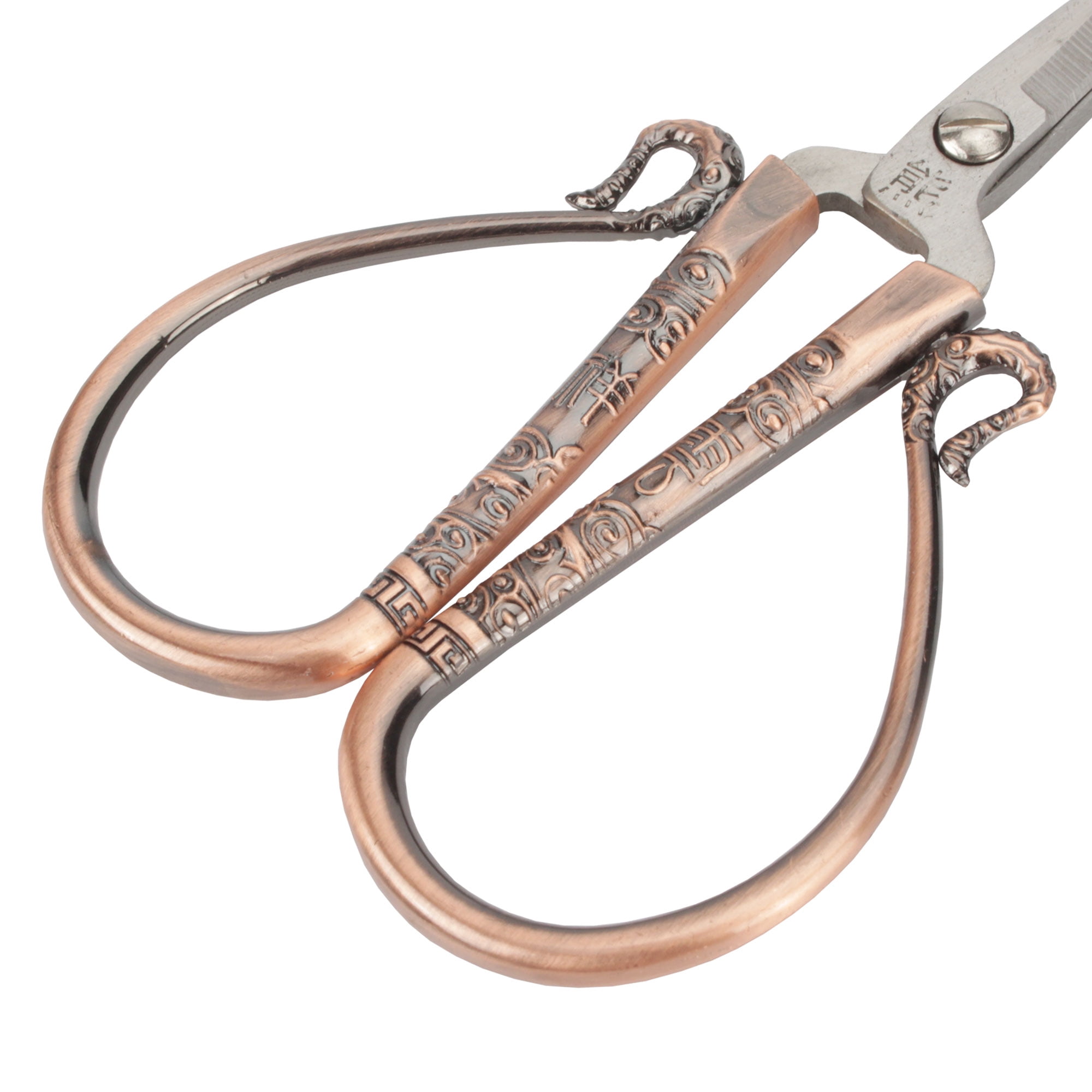 JubileeYarn Classic Chinese Small Embroidery Craft Scissors - Copper - 10 Scissors
