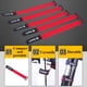 thumbnail image 2 of Paquete de 5 Correas Ajustables Ecomeon de nylon para bicicleta color rojo, 2 of 6