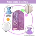 thumbnail image 7 of D-GROEE Garment Bags For Hanging Clothes,Clear Dance Garment Bags For Dancers,Dance Costume Bag,Dance Competition Bag For Girls,Garment Bags For Travel Storage.Garment Bag For Kids, 7 of 7