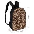 thumbnail image 2 of Leopard Print 3D Print 17in adolescent Backpack knapsack Laptop Laptop, 2 of 5