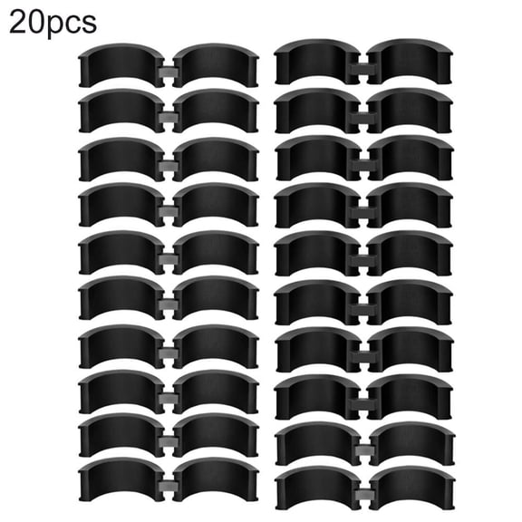 DEYISI 20Pcs Bicycle Handlebar Rubber Gasket Fits 22.2/25.4 To 31.8 Mm Bike Handlebar