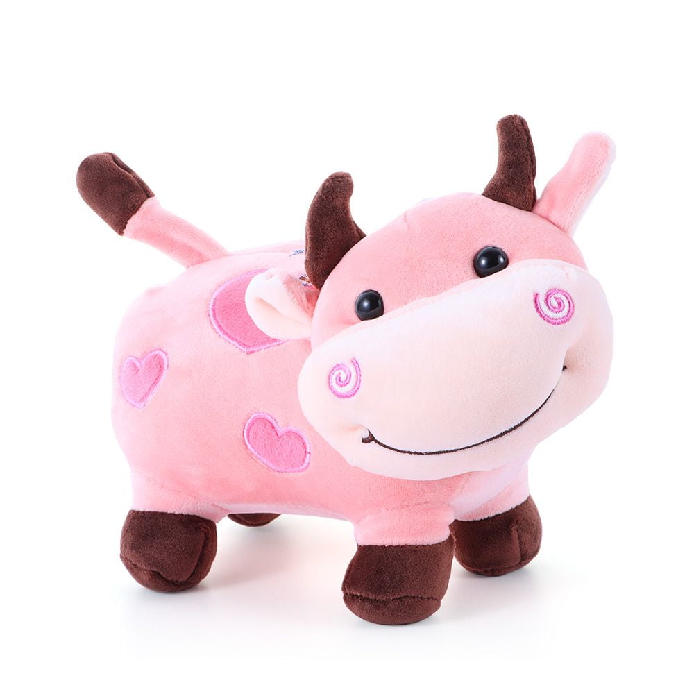 Cute Cartoon Little Color Cow Doll 28cm Super Soft Calf Plush Toy