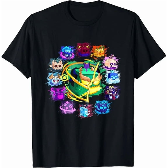 Blox Fruit Round Of Mythicales Unisex S-5Xl T-Shirt