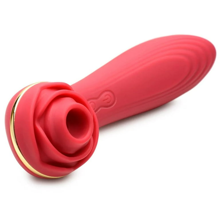 Inmi Bloomgasm Passion Petals Suction Rose Vibrator - Walmart.com
