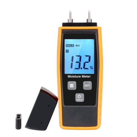 Wood Moisture Meter Digital Moisture Detector Moisture Tester Pin-Type Meter