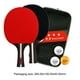 thumbnail image 5 of Paleta de Ping Pong 2 Raquetas y 3 Pelotas Juego de Paletas de Ping Pong para Entrenamiento Avanzado, 5 of 8