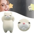 thumbnail image 3 of 1 Pcs Fun Cat Refrigerator Magnets, Realistic Cat Cartoon Creative 3D Magnetic Clasp Refrigerator Stick Cartoon Cute Cat Fridge Magnet Home Decoration Gift Home Decorations Gift, 3 of 7