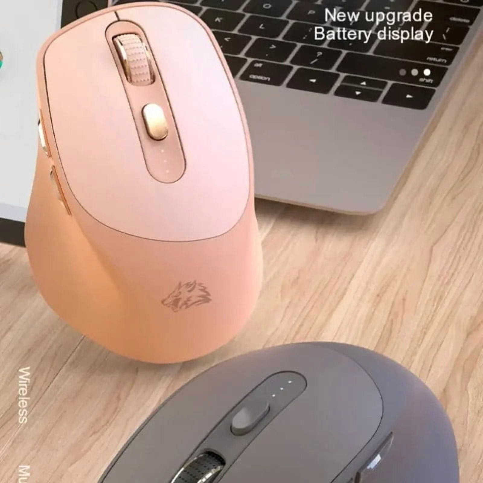 Free Wolf X7 Wireless Bluetooth Dual Mode Mouse Laptop Rechargeable Silent Office Gaming Mouse