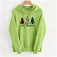 thumbnail image 5 of ThriftyPlait Women's Trendy Christmas Hoodie Pullover Warm Loose Fit Holiday Kangaroo Pocket Sweatshirt Long Sleeve Casual Farm Shirt, 5 of 6
