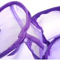 thumbnail image 5 of Bolsa de almacenamiento de hilo, 2 bolsas de malla para tejer, organizador de bolas de hilo redondas para amantes de tejer, color morado, 5 of 5