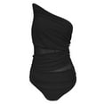 thumbnail image 4 of Womens Swimsuits Tummy Control One Piece Swimsuit Women's Swimsuit Sexy Mesh Hollow Out Bathing Suit For Beach Vacation Swimming Summer Swimwear Comfortable Swim Suit, 4 of 4