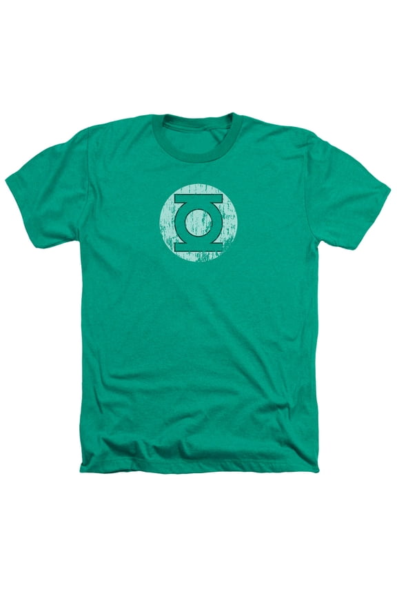 Dc - Distressed Lantern Logo - Heather Short Sleeve Shirt - XX-Large
