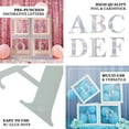 thumbnail image 4 of Efavormart 4 Pack - 5" Iridescent Pre-punched Decorative Numbers with Sticky Dots Make Your Own Banner for Birthdays and Weddings, Party Decoration Supplies - W, 4 of 10