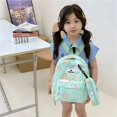 thumbnail image 4 of Student Cute Cartoon Backpack Large Daypack Zipper Large Kids Bookbag(Pink), 4 of 6