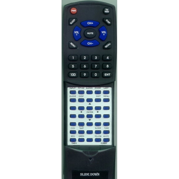 Replacement Remote for ELEMENT 1044919, RT1044919, EN21645E, PLX5002B, ELCHS321, PHD42W39US, ELCHS261, PLX4202B, FLX32FHDH
