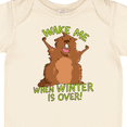 thumbnail image 4 of Inktastic Groundhog Day Wake Me when Winter is over Boys or Girls Baby Bodysuit, 4 of 5