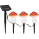 thumbnail image 1 of Solar Mushroom Light Outdoor - Waterproof 9LED Mushroom String Light Lamp - Path Lights for Garden, 1 of 5