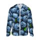 thumbnail image 1 of Fotbe Fresh Blueberries Chaqueta con Protección Solar UPF 50+ para Hombre y Mujer, Camisa con Capucha y Bolsillos-Small, 1 of 7