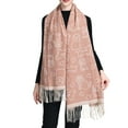 thumbnail image 5 of Women's Fringed Shawl Scarf Dog Winter Warm Wrap Stole, 5 of 5