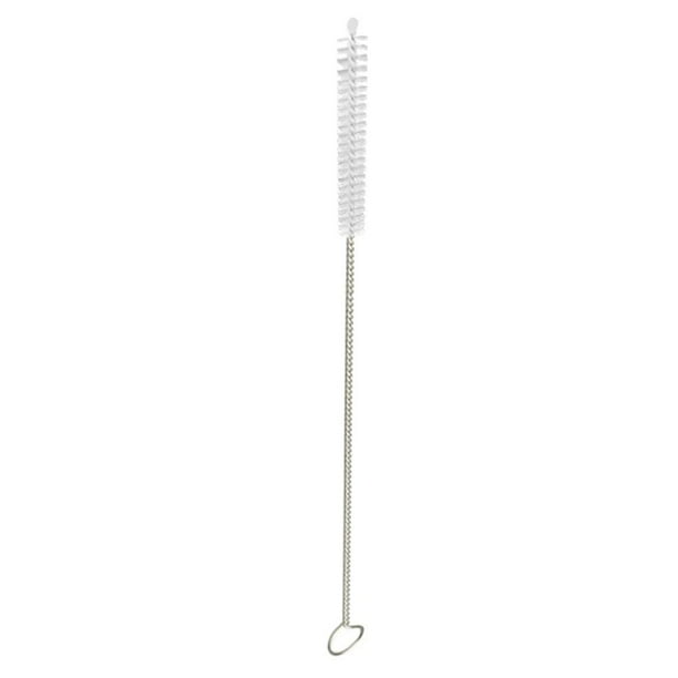 Cepillo limpiador de pajita FLhrweasw herramientas de limpieza de botellas de tubo de ensayo de Metal reutilizables 5 uds