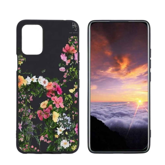 Compatible with LG K42 Phone Case, Floral 110 Case Men Women, Flexible Silicone Shockproof Case for LG K42