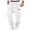 White, variant on ZZHZGZ Sweatpants for Men Slim Fit Jogger (Men's), 1 Count, 1 Pack S