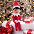 thumbnail image 2 of Elf on the Shelf - Plushee Pal® Snuggler Boy Brown Eyes, 2 of 2